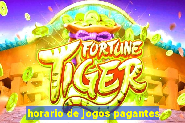 horario de jogos pagantes